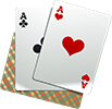 poker cards vector